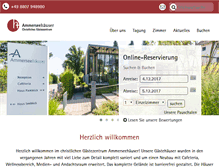 Tablet Screenshot of ammerseehaeuser.de